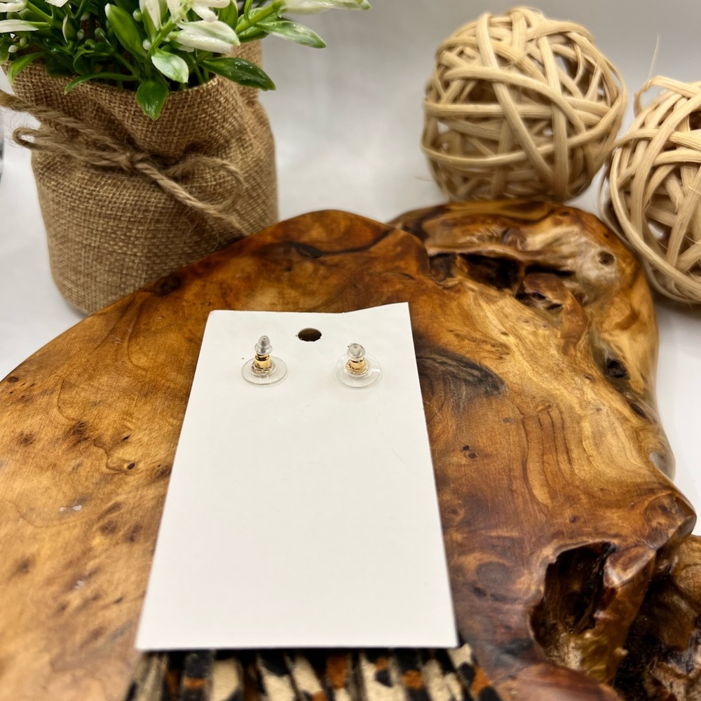 Leopard Leather Fringe Earrings NEW - Picture 3 of 4